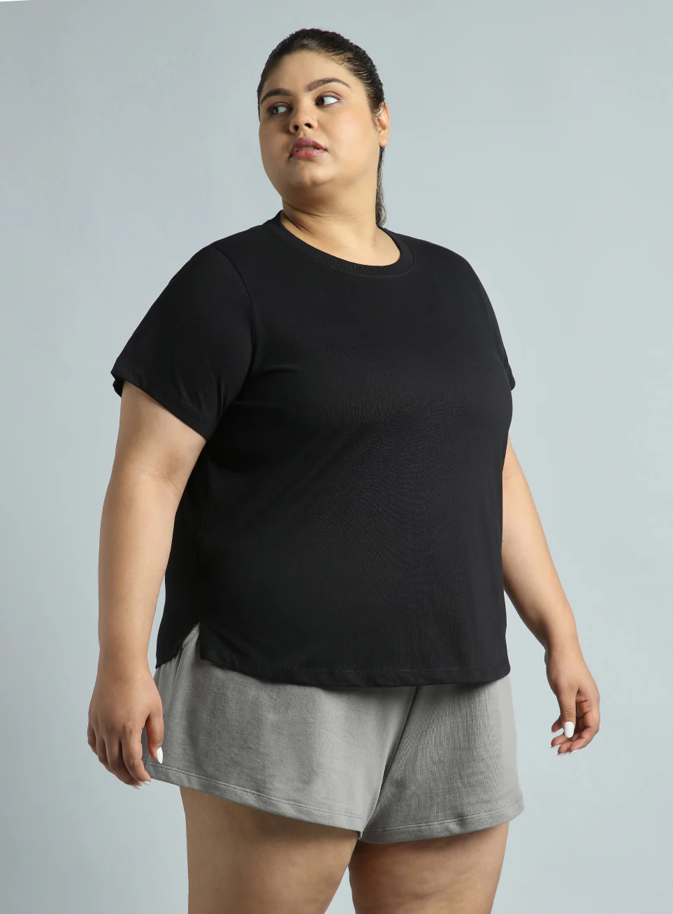 Women's Cult Essential Cotton Plus Size Pack of 2 Regular Fit T-shirts - Image 5