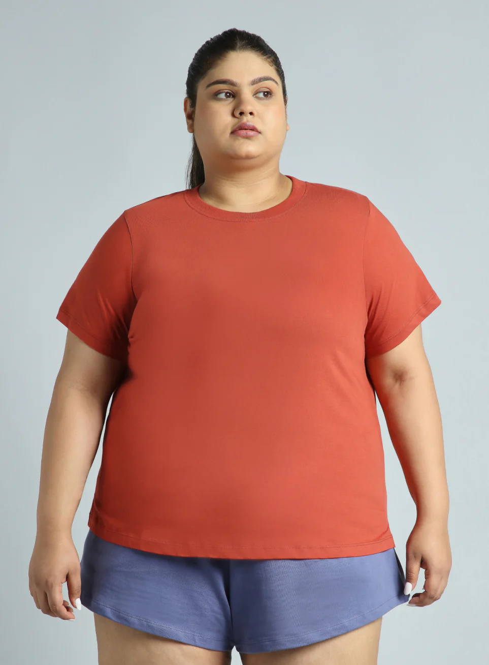 Women's Cult Essential Cotton Plus Size Pack of 2 Regular Fit T-shirts - Image 3