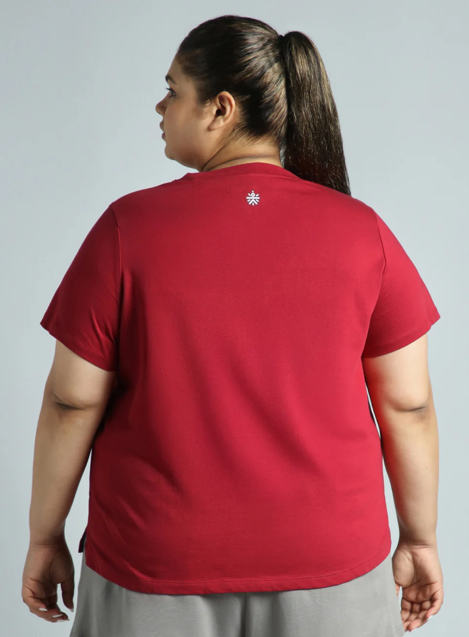 Women's Cult Essential Cotton Plus Size Pack of 2 Regular Fit T-shirts - Image 7