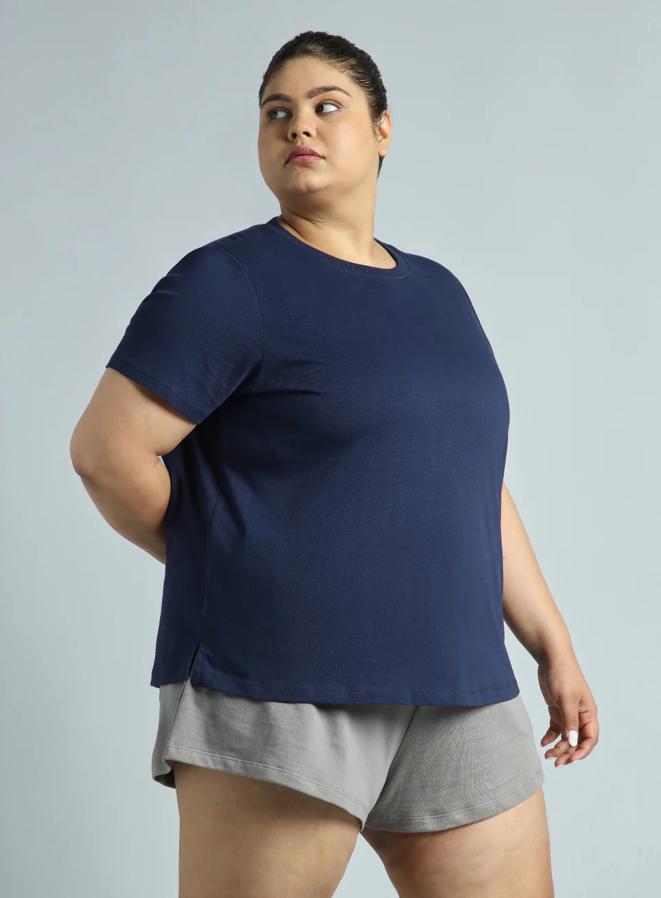 Women's Cult Essential Cotton Plus Size Pack of 2 Regular Fit T-shirts - Image 5