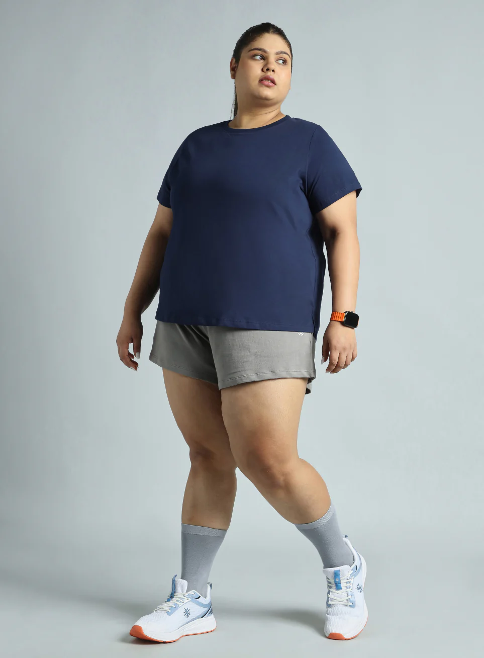 Women's Cult Essential Cotton Plus Size Pack of 2 Regular Fit T-shirts - Image 9