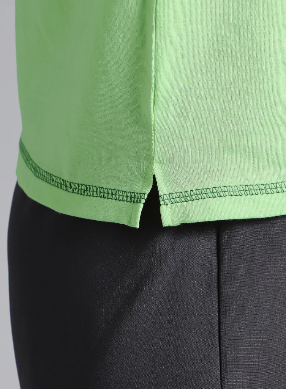 Women's Cult Lime Training graphic Boxy Crop fit T-shirt - Image 9