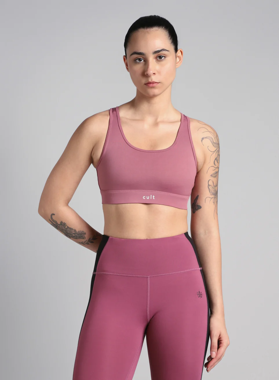Women's Cult Pink Racerback Hook Bra - Image 4