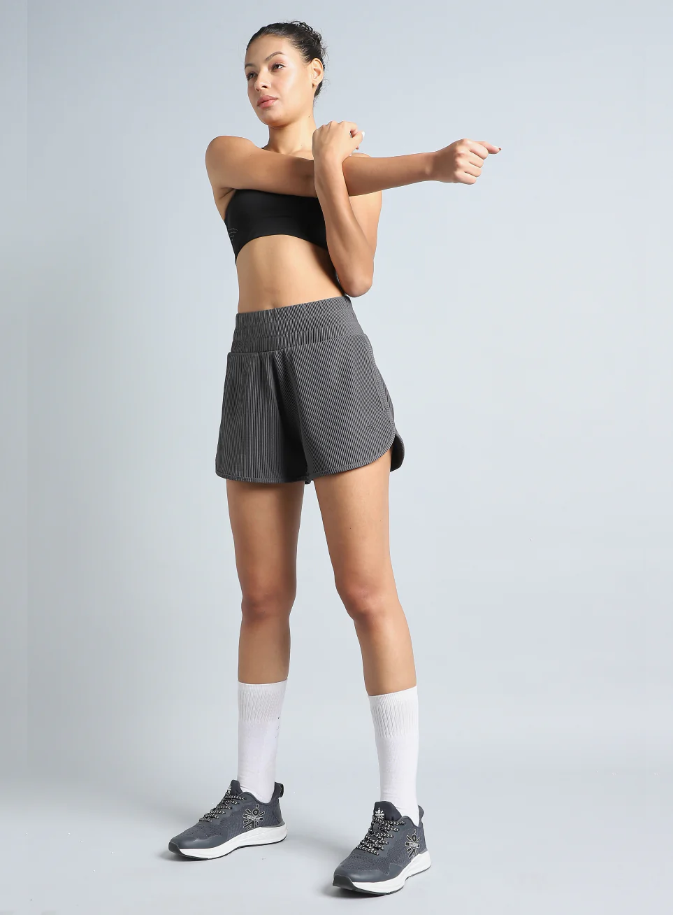 Women's D.Grey Training Sculpted Shorts - Image 3