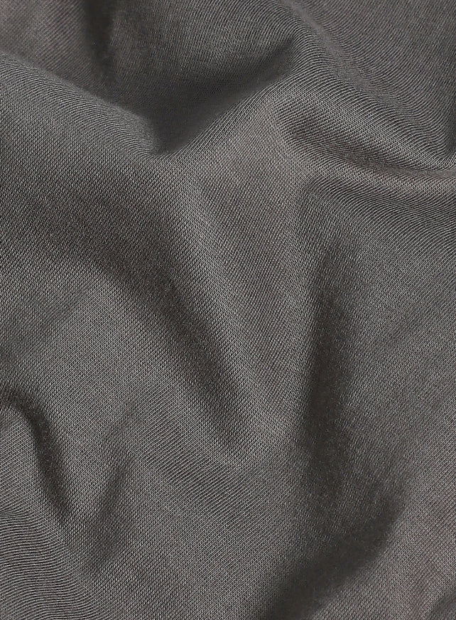 Women's Dark Grey Branding Cropped T-shirt - Image 9
