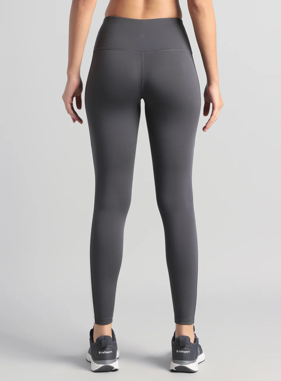 Women's Dark Grey Energy Pop Performance COMFlex Tights - Image 6