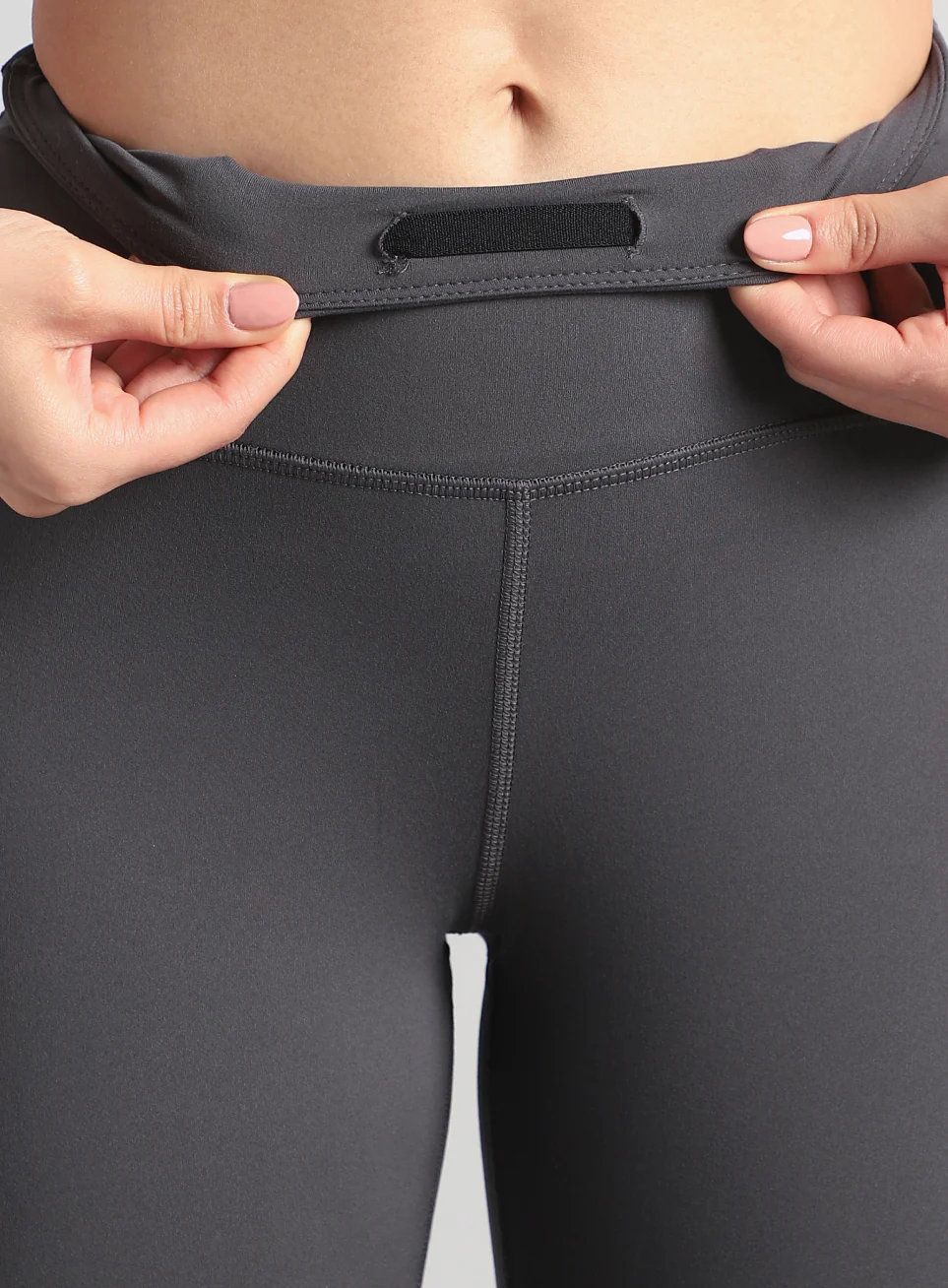 Women's Dark Grey Energy Pop Performance COMFlex Tights - Image 9