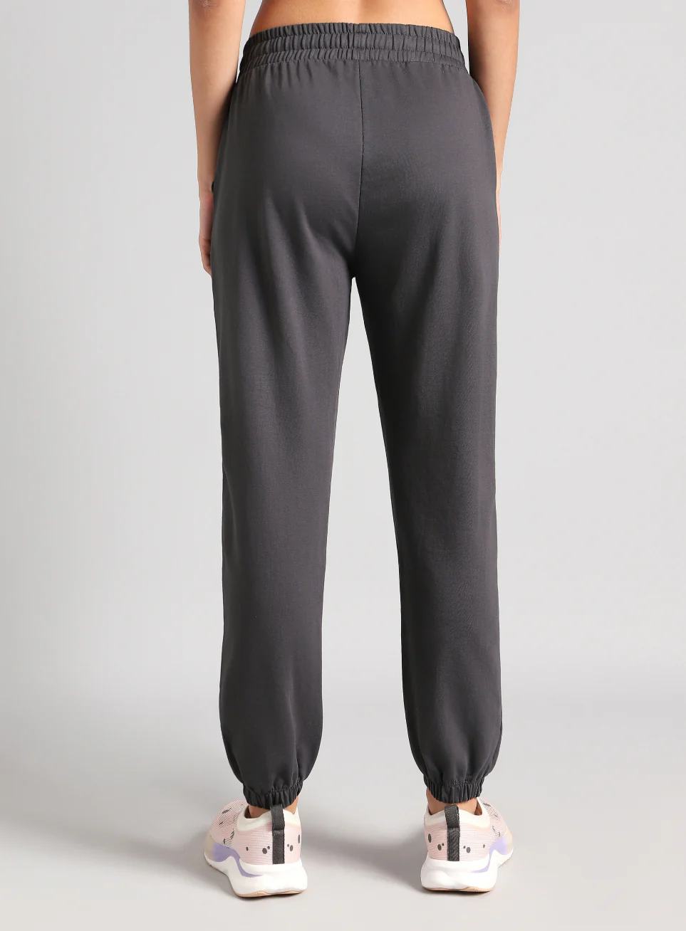 Women's Dark Grey Play On Reverse Pocket Joggers - Image 7