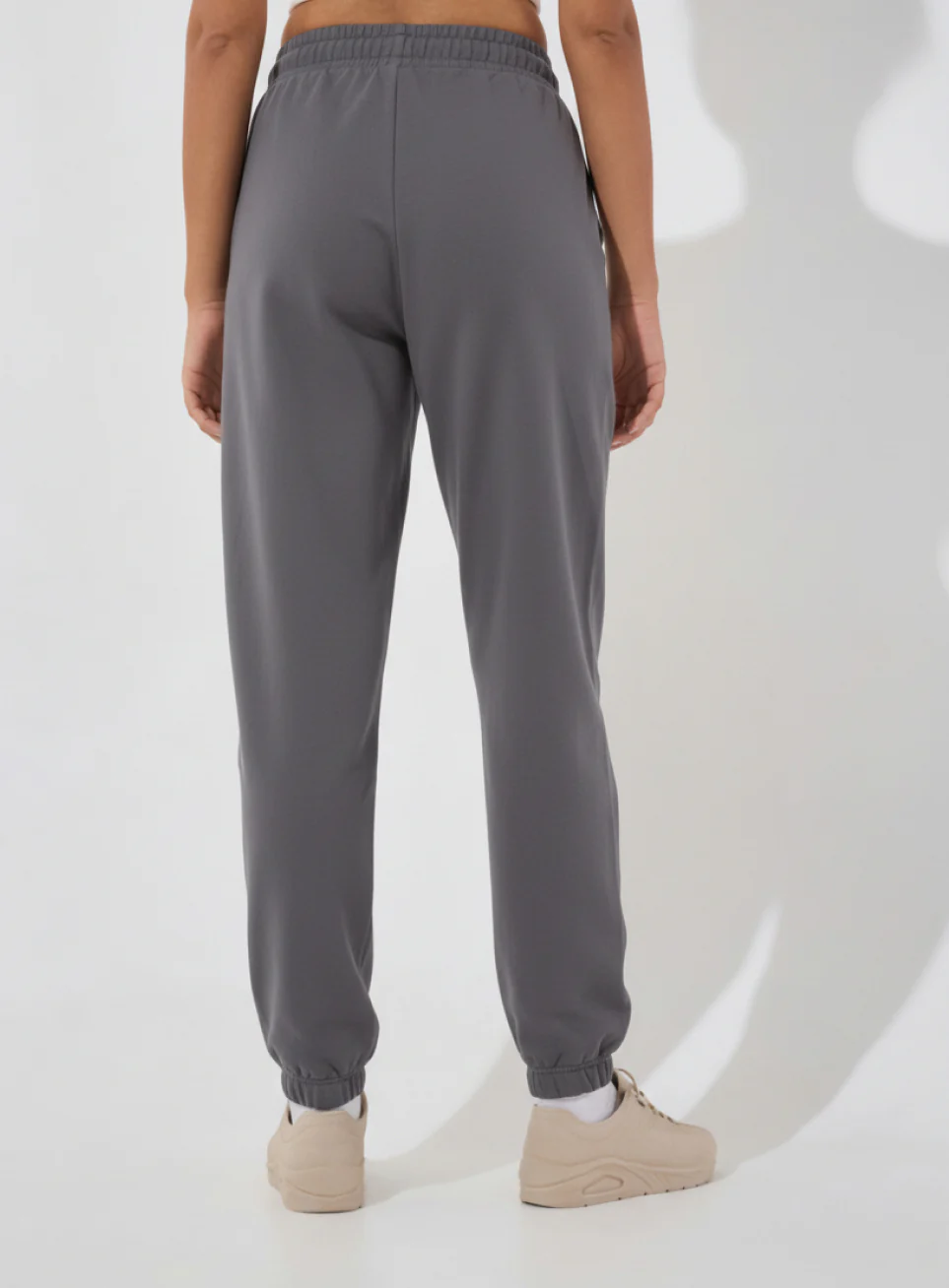 Women's Dark Grey Soft Form Classic Joggers - Image 6