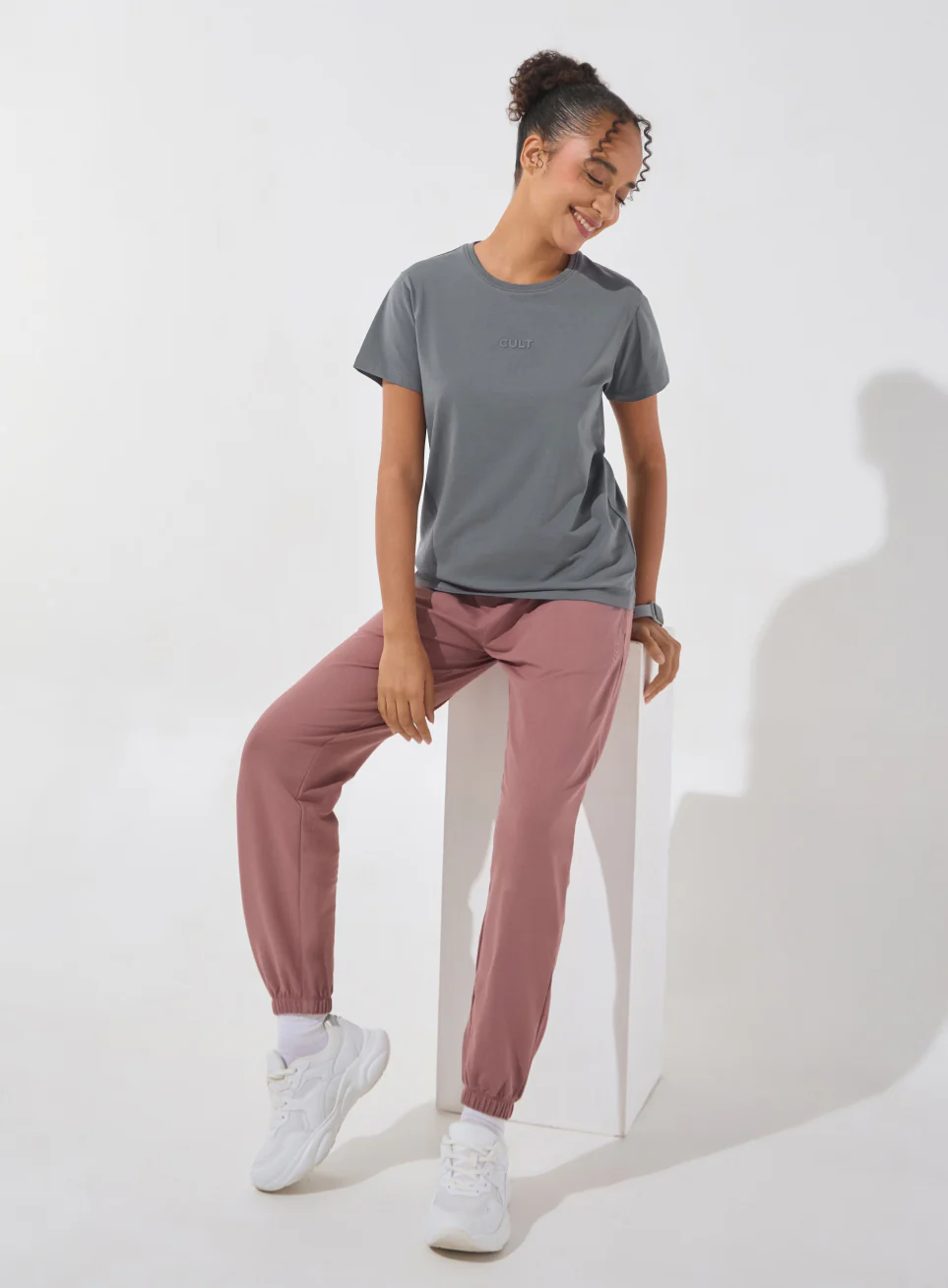 Women's Dark Grey Soft Form Classic T-shirt - Image 3