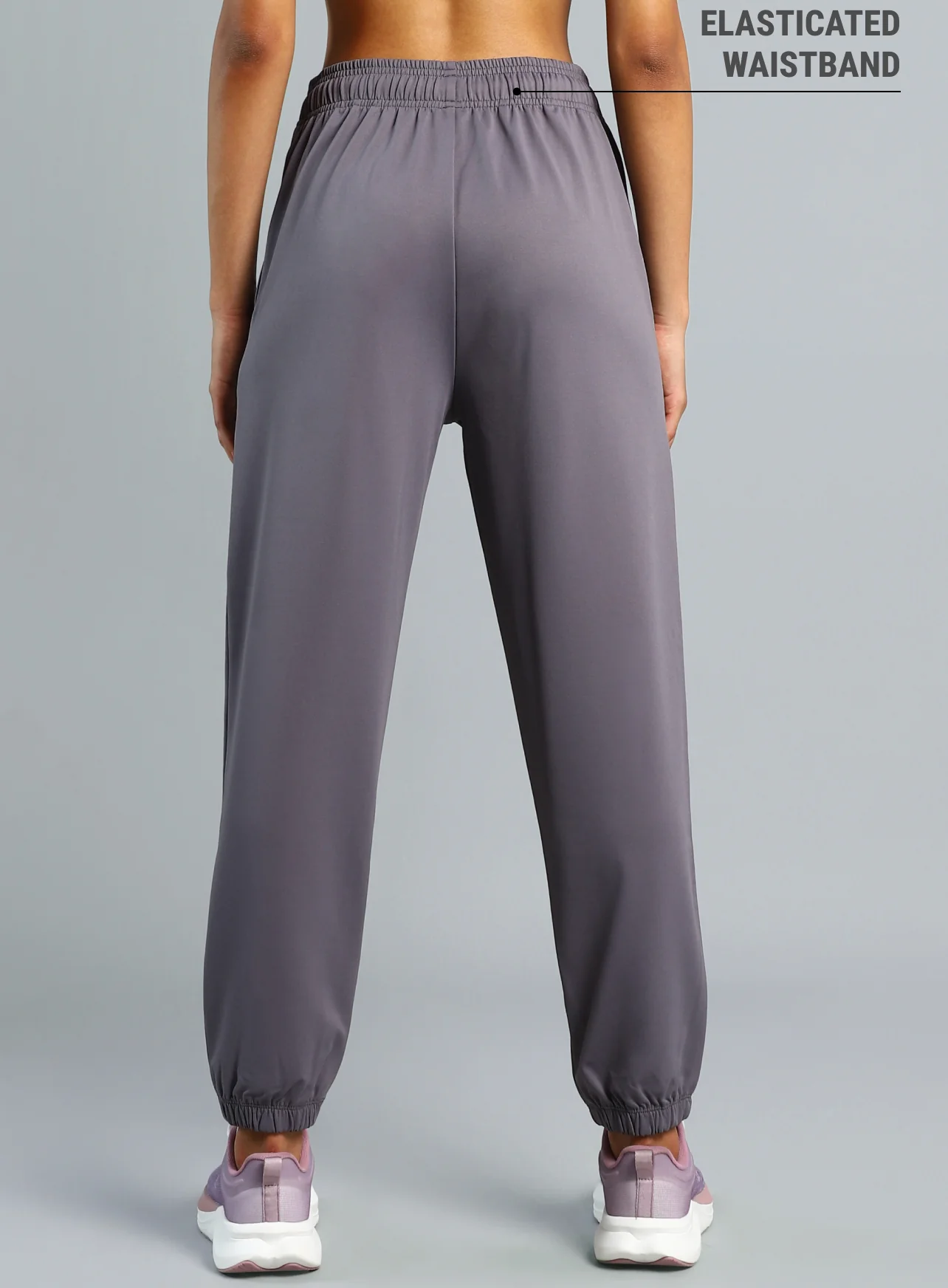 Women's Dark Grey Training All Form Joggers - Image 6