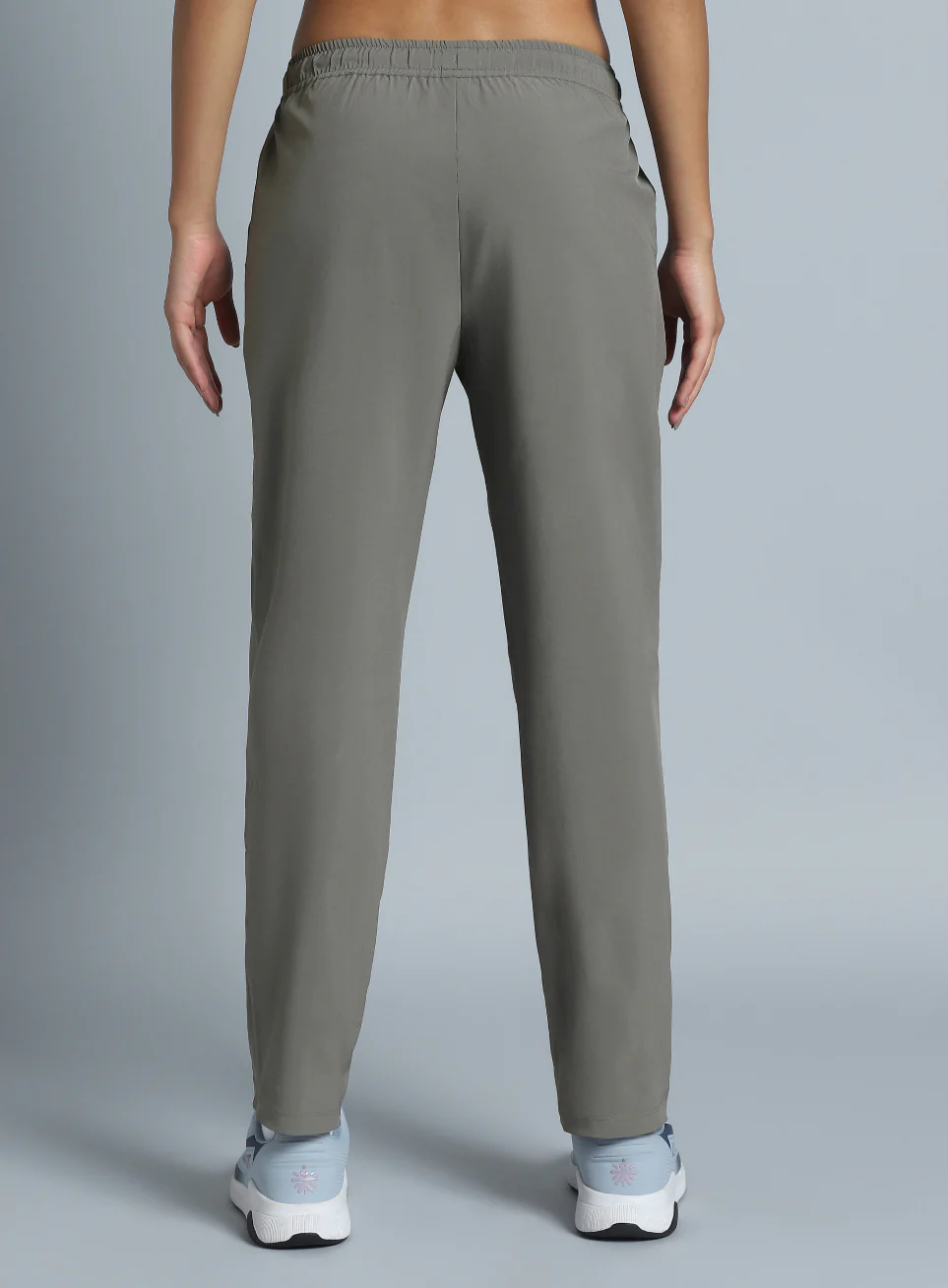 Women's Dark Grey Training Sculpted Trackpants - Image 6