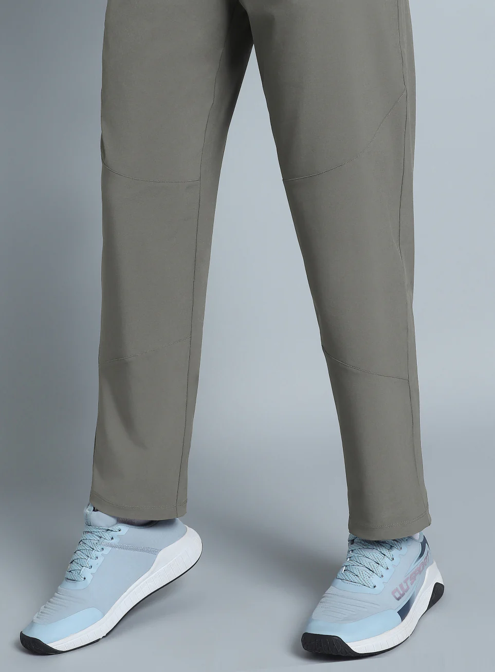 Women's Dark Grey Training Sculpted Trackpants - Image 9
