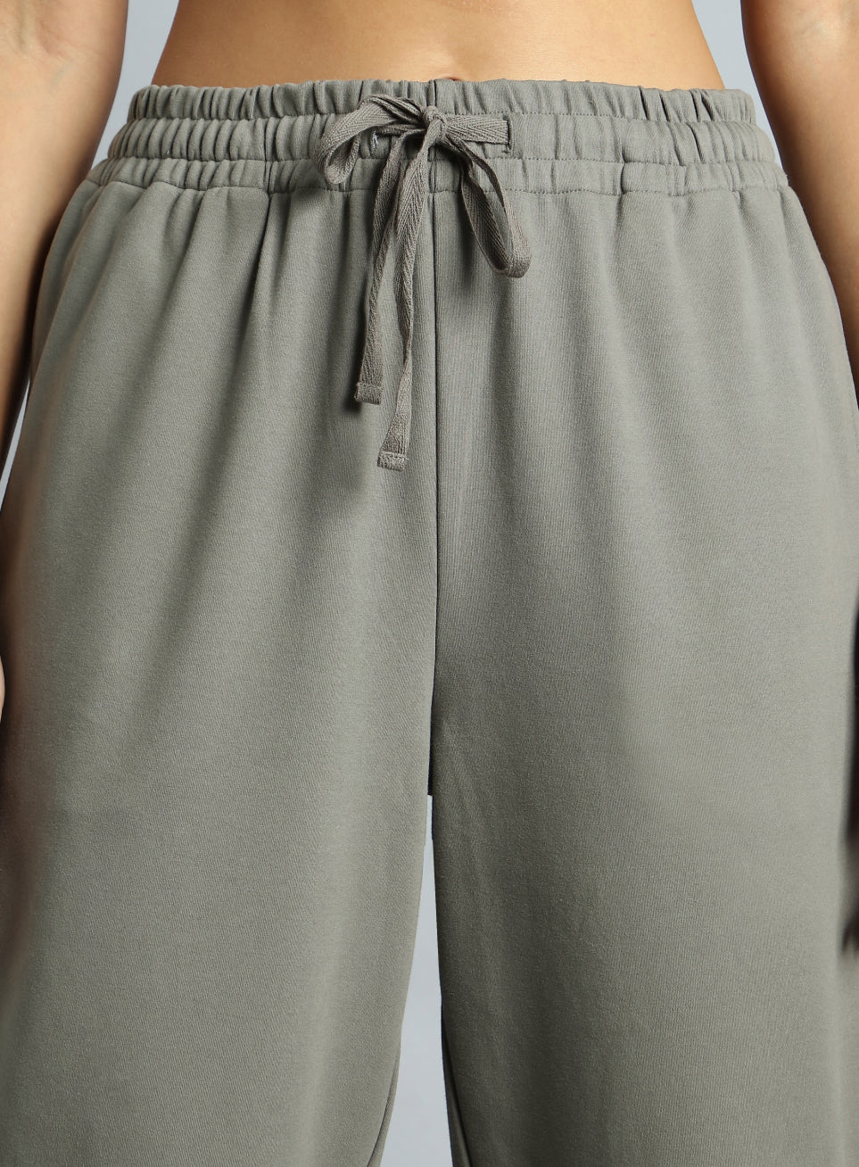 Women's Dark Grey Traveller Tapered Fit Trackpants - Image 9
