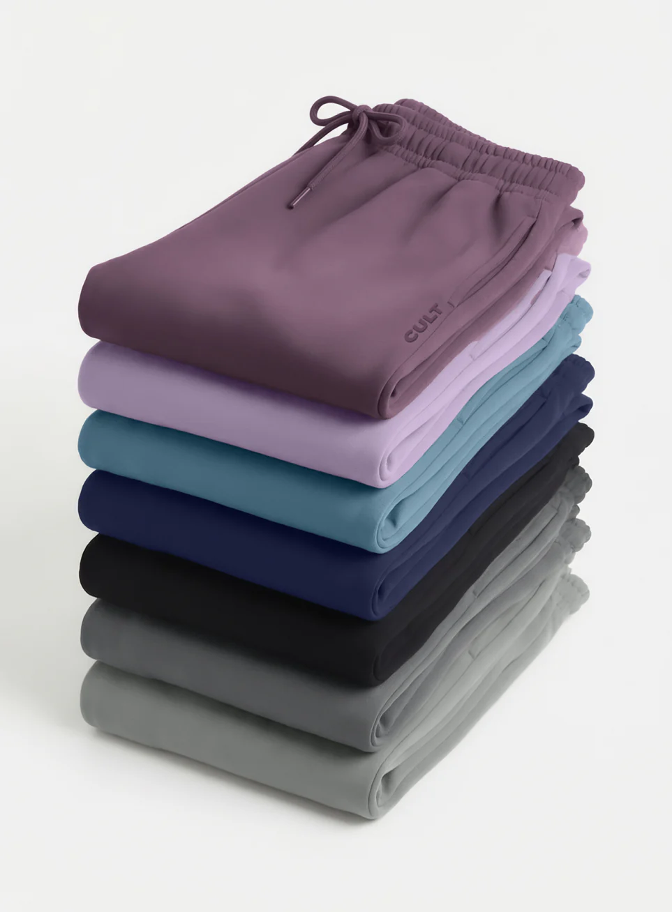 Women's Dark Grey Ultra Luxe Classic Trackpants - Image 9
