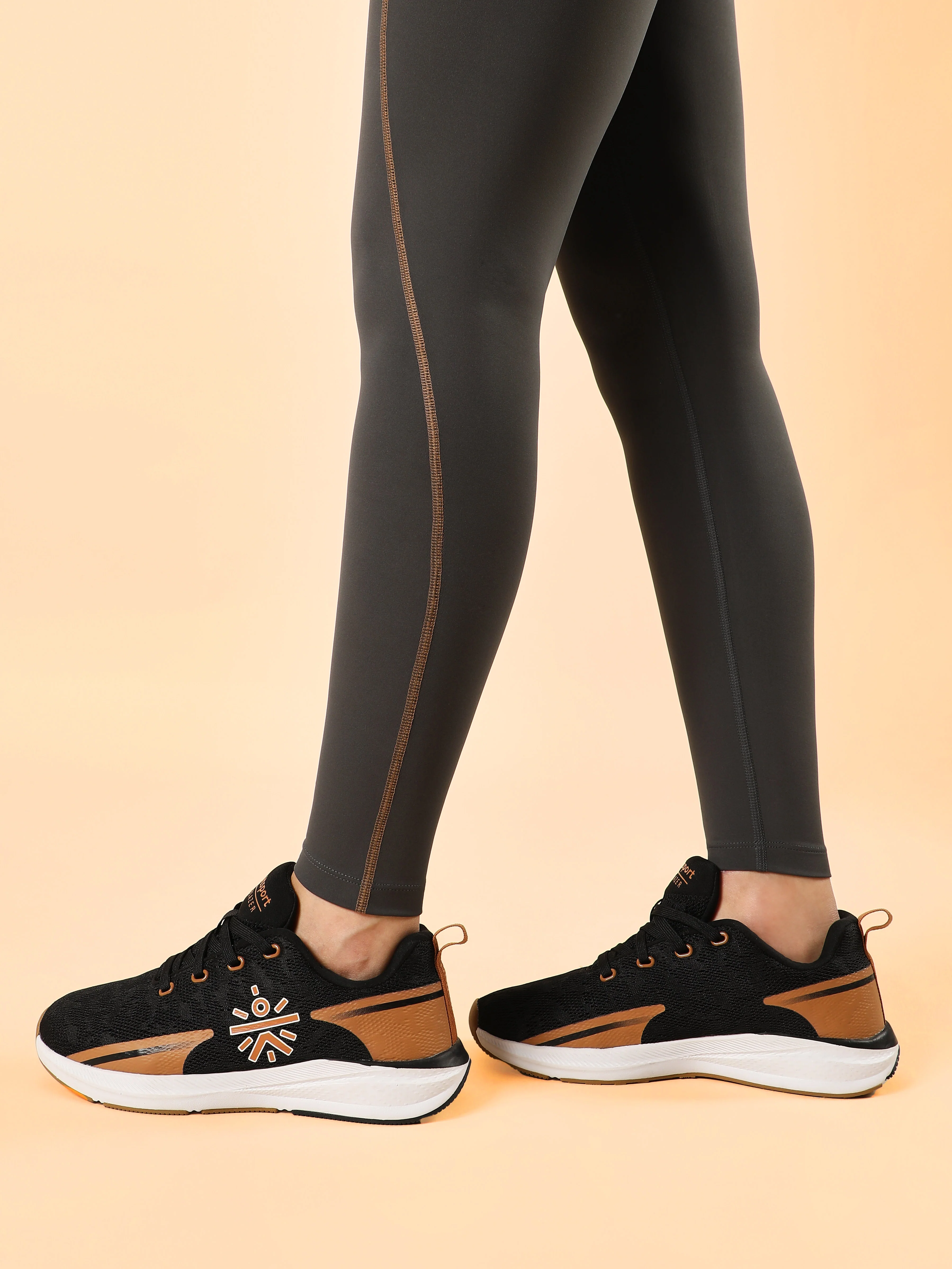 Women's Drak Grey Training Elevate Sculpt COMFlex Tights - Image 8