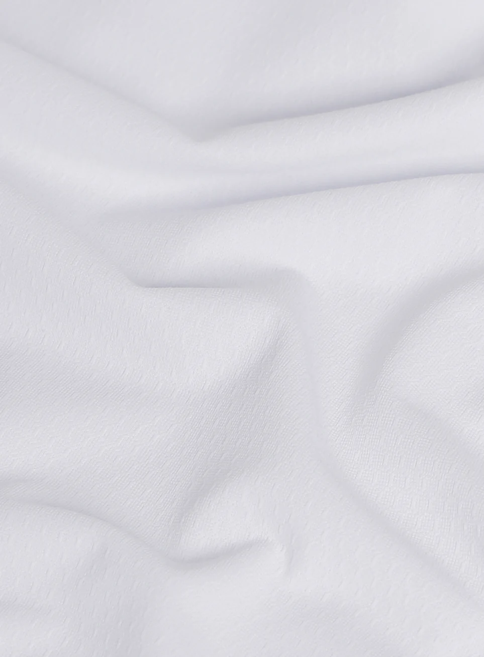Women's Engineered Knit White Performance T-shirt - Image 9