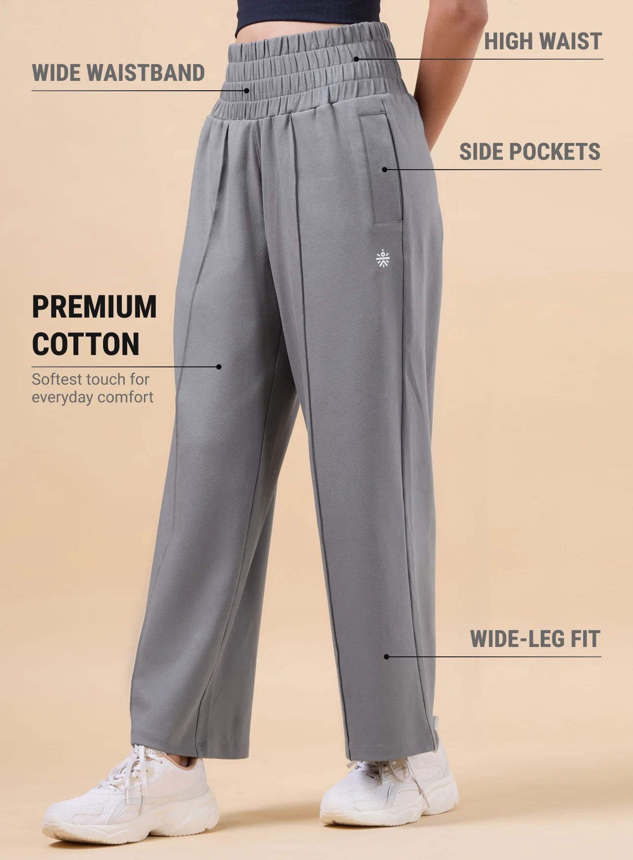 Women's Flex Premium Wide Leg High Waist Pants - Image 5