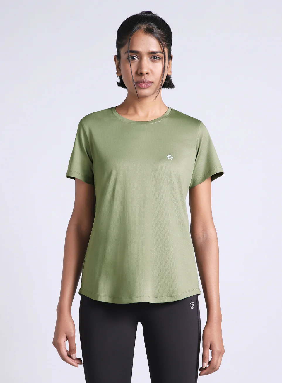 Women's Green Must Have Workout T-shirt - Image 4
