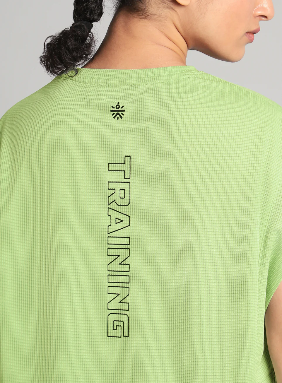 Women's Green Sculpt Muscle T- shirt - Image 7