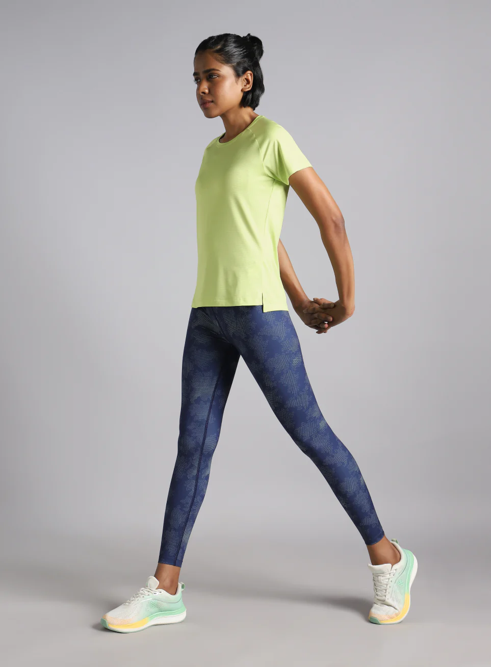Women's Green Swift Runner Tee - Image 3