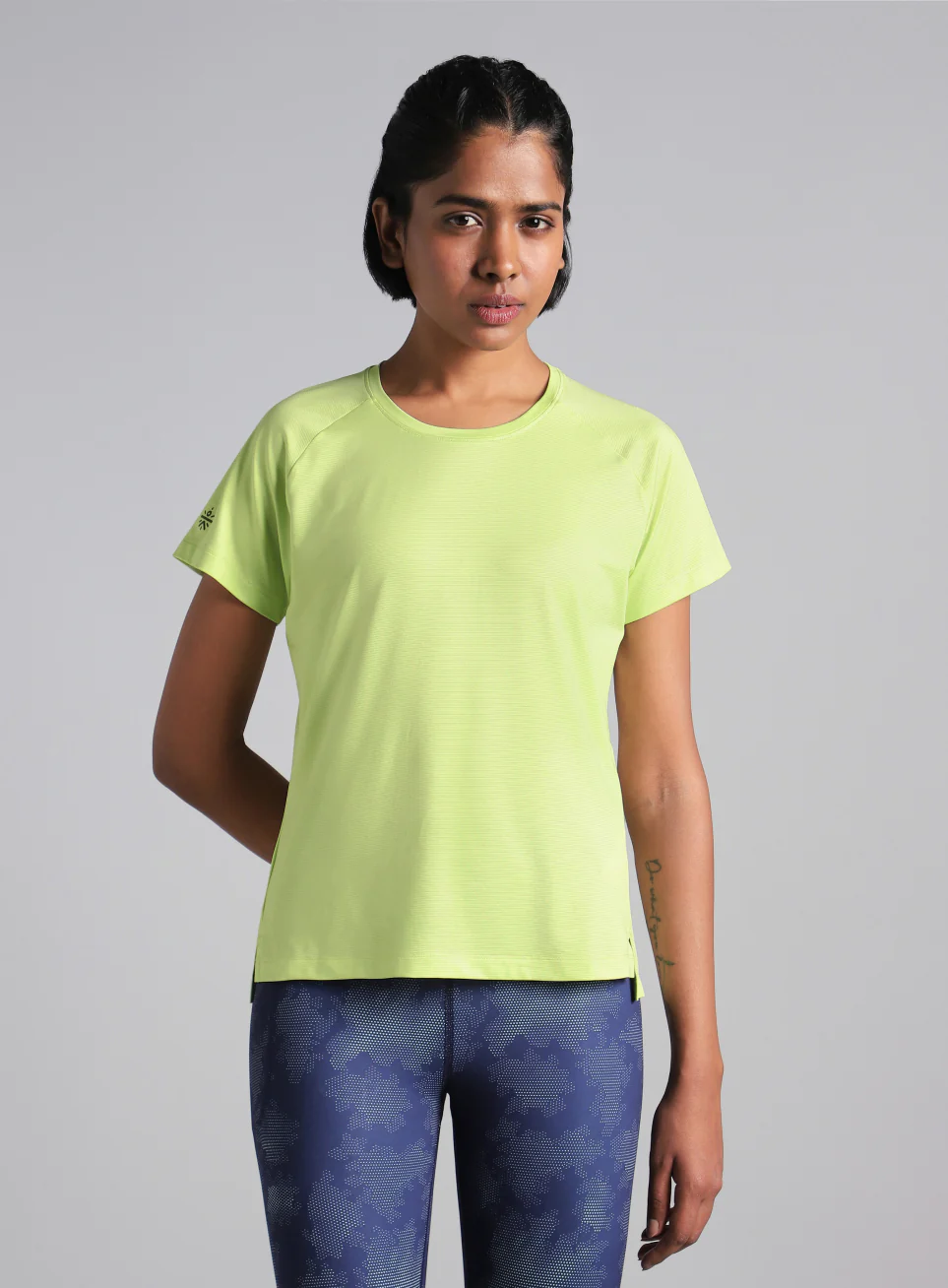 Women's Green Swift Runner Tee - Image 4