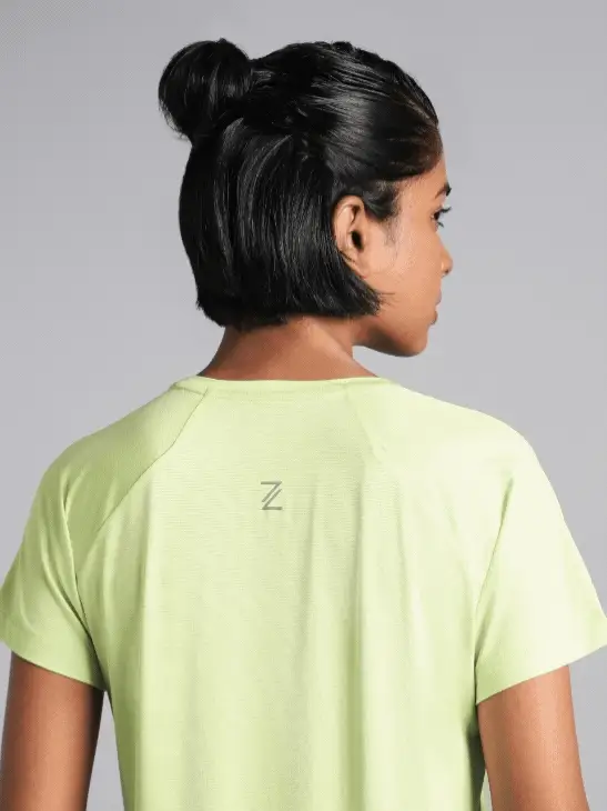 Women's Green Swift Runner Tee - Image 8