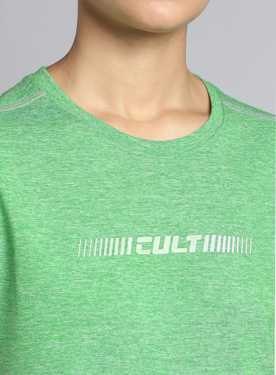 Women's Green Training HIIT COMFORtech T-shirt - Image 7