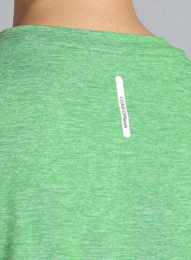 Women's Green Training HIIT COMFORtech T-shirt - Image 8