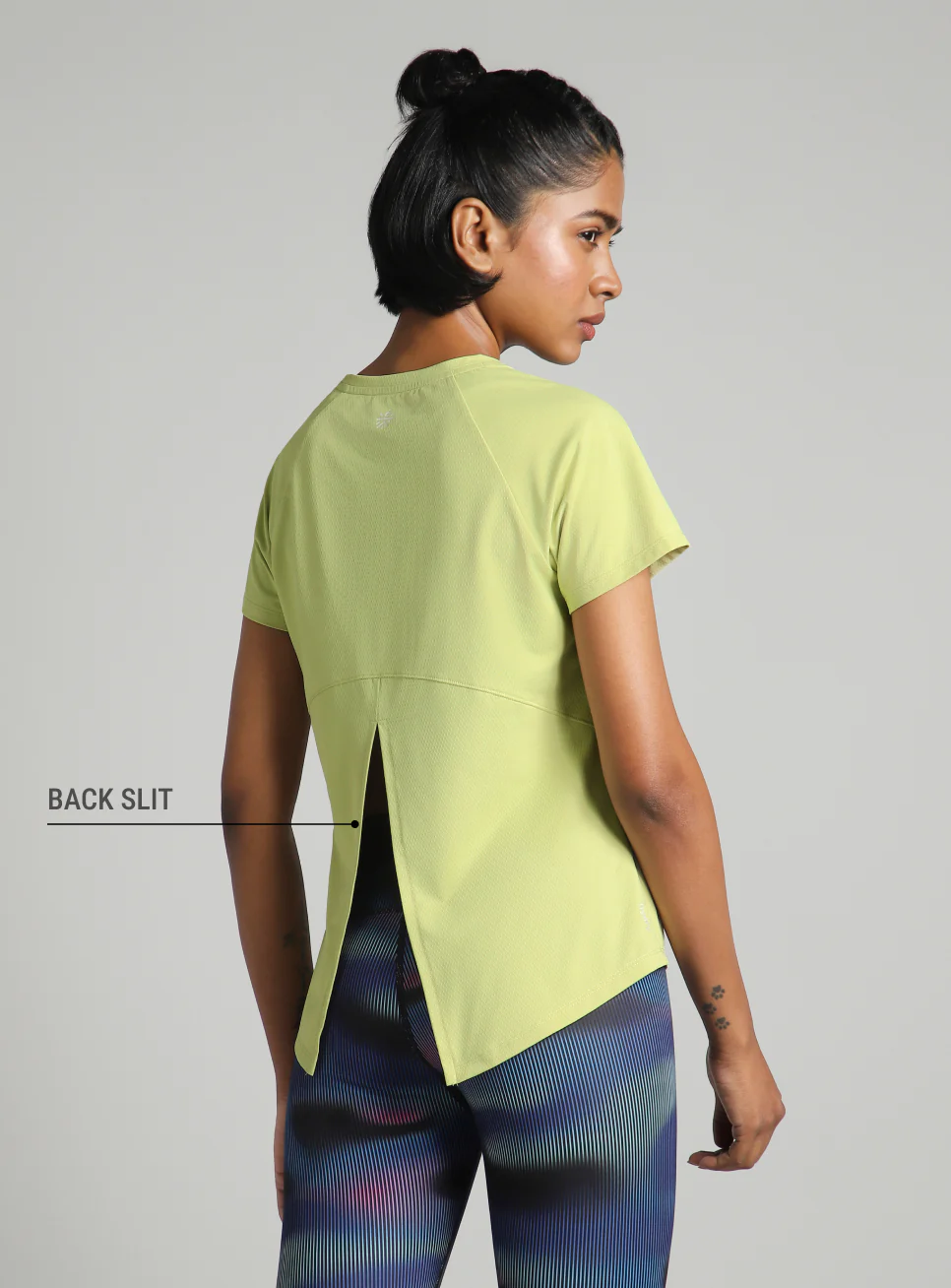 Women's Green Flow HIIT Top - Image 6