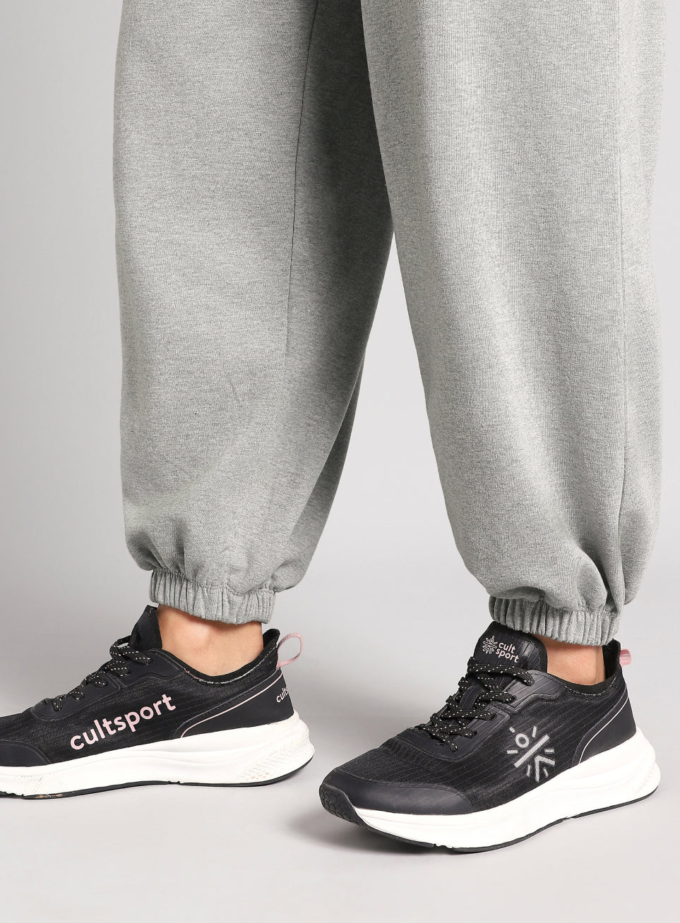 Women's Grey Beyond Play Cargo Joggers - Image 9