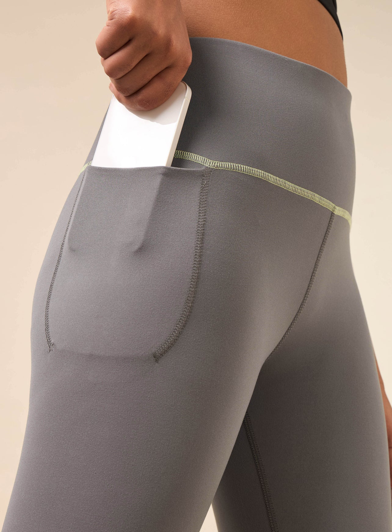 Women's Grey Core Performance COMFlex Tights - Image 7
