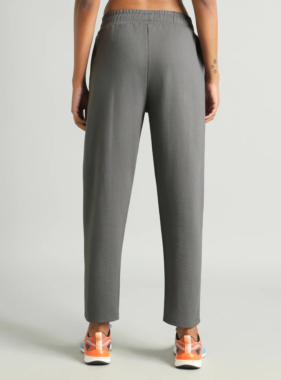 Women's Grey Easy Move Training Trackpants - Image 6