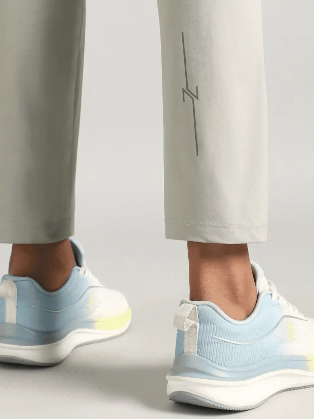 Women's Grey In Motion Run Trackpants - Image 8