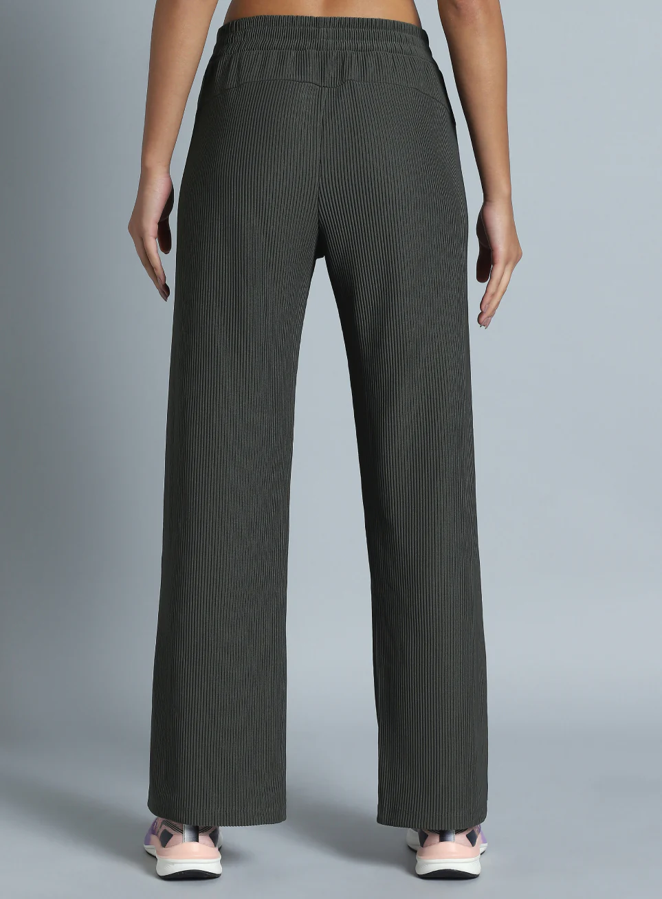 Women's Grey Move it Highwaist Trackpants - Image 6
