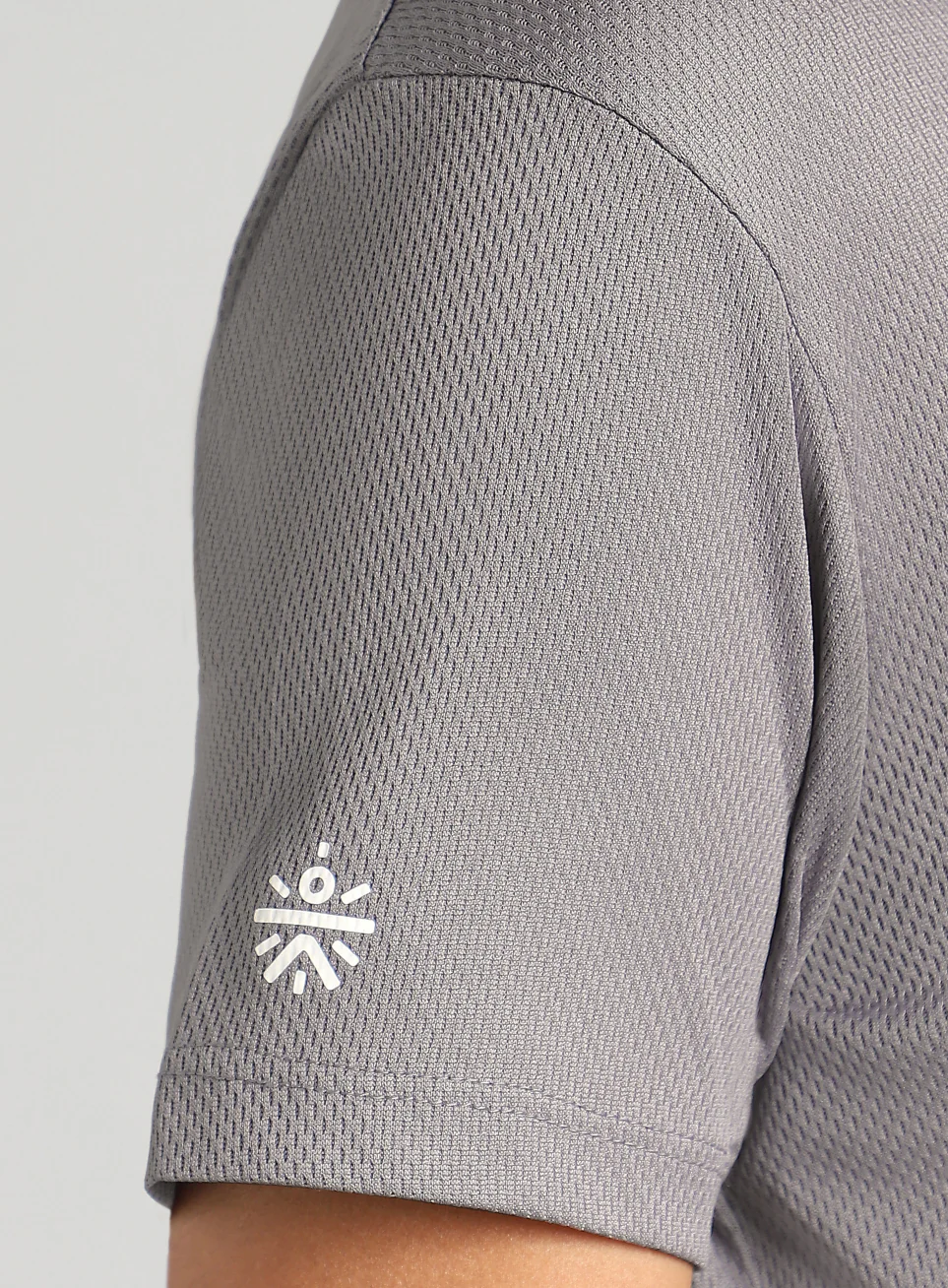 Women's Grey Performance T-Shirt - Image 8