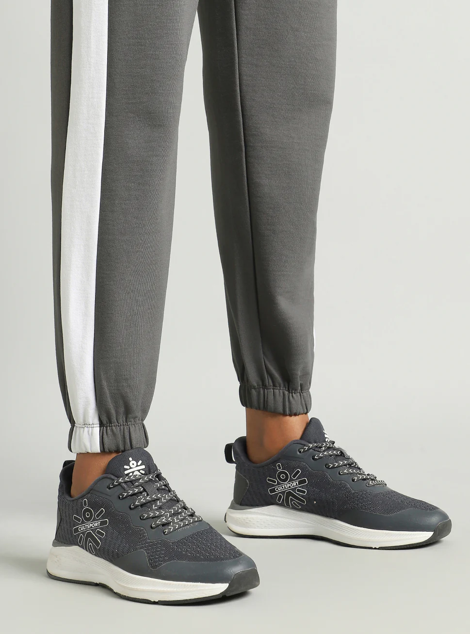 Women's Grey Sculpt Training Joggers - Image 8