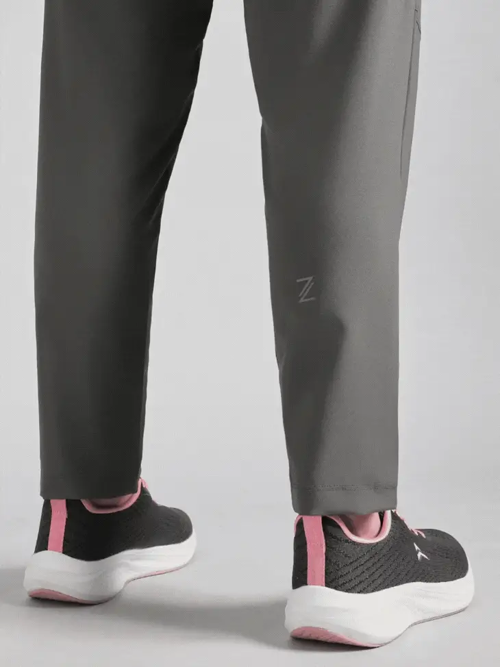 Women's Grey The Run Project Trackpant - Image 9
