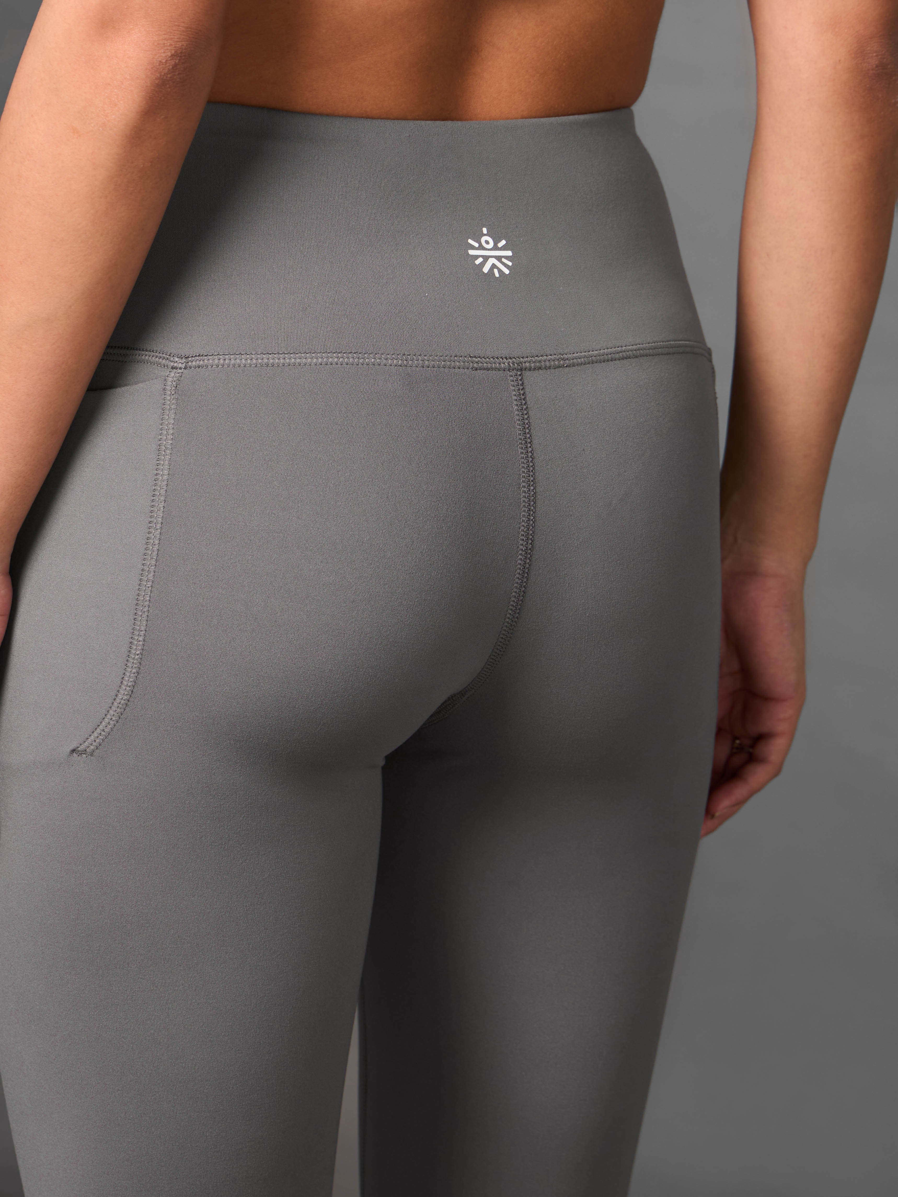 Women's Grey Train All Day COMFlex Tights - Image 8