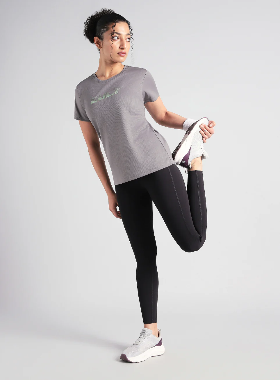 Women's Grey Ultimate Training T-shirt - Image 2