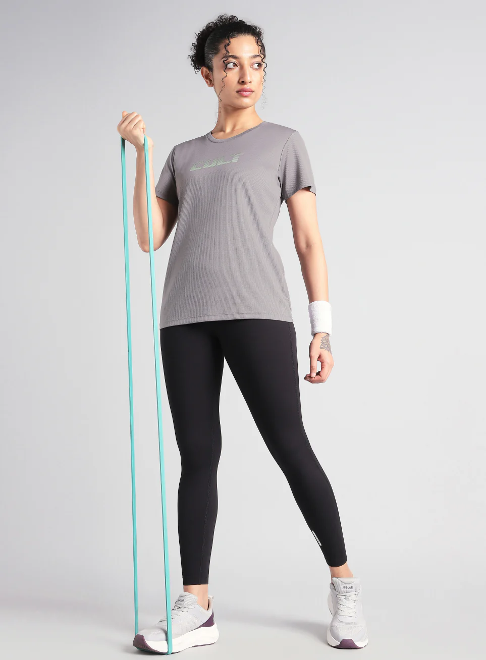 Women's Grey Ultimate Training T-shirt - Image 3