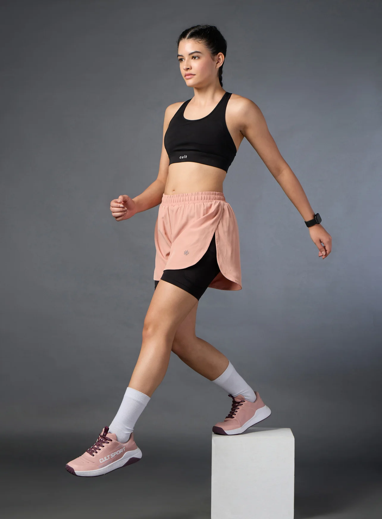 Women's High Spirit Blush Integrated Shorts - Image 3