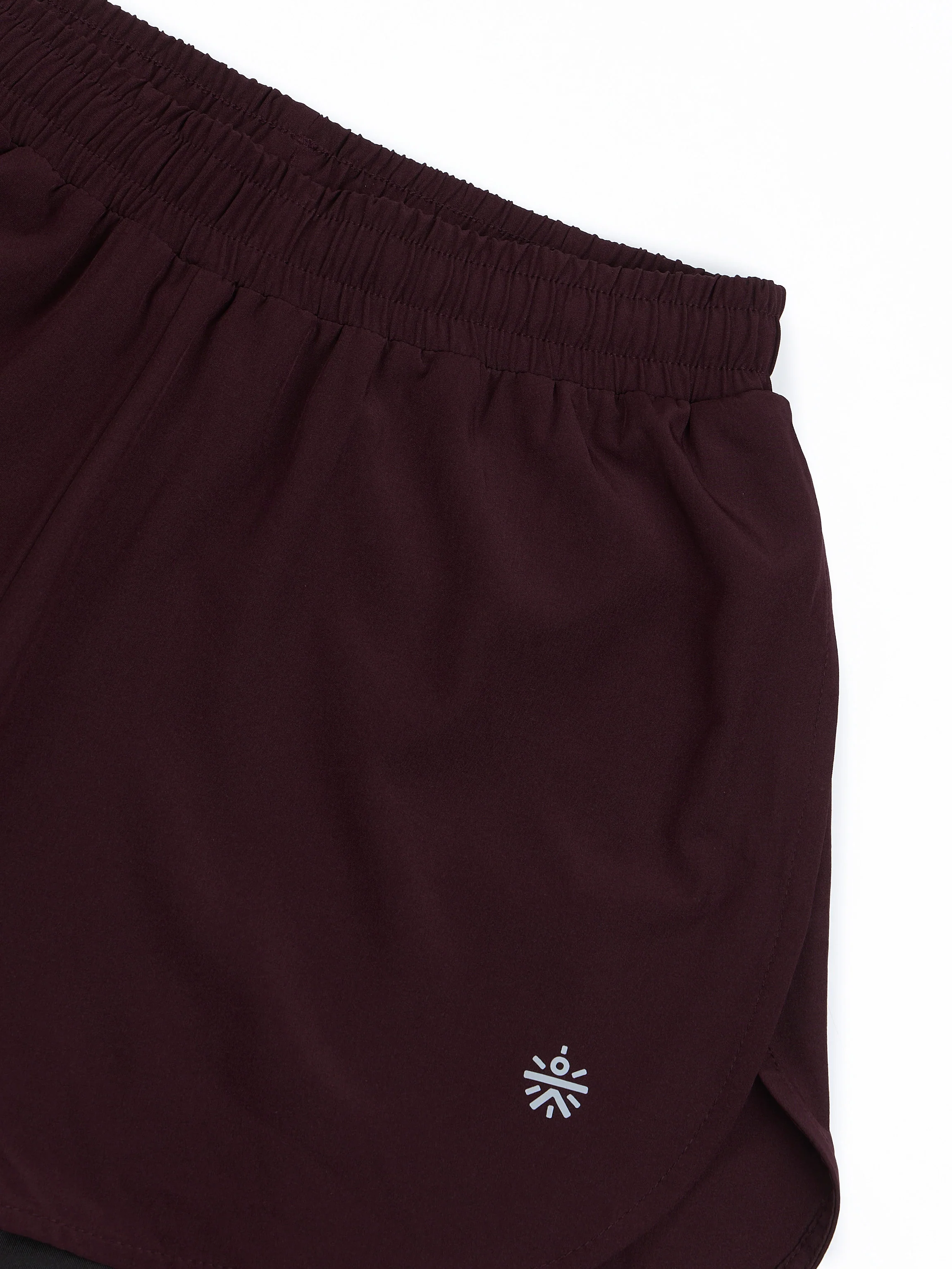 Women's High Spirit Deep Maroon Integrated Shorts - Image 10