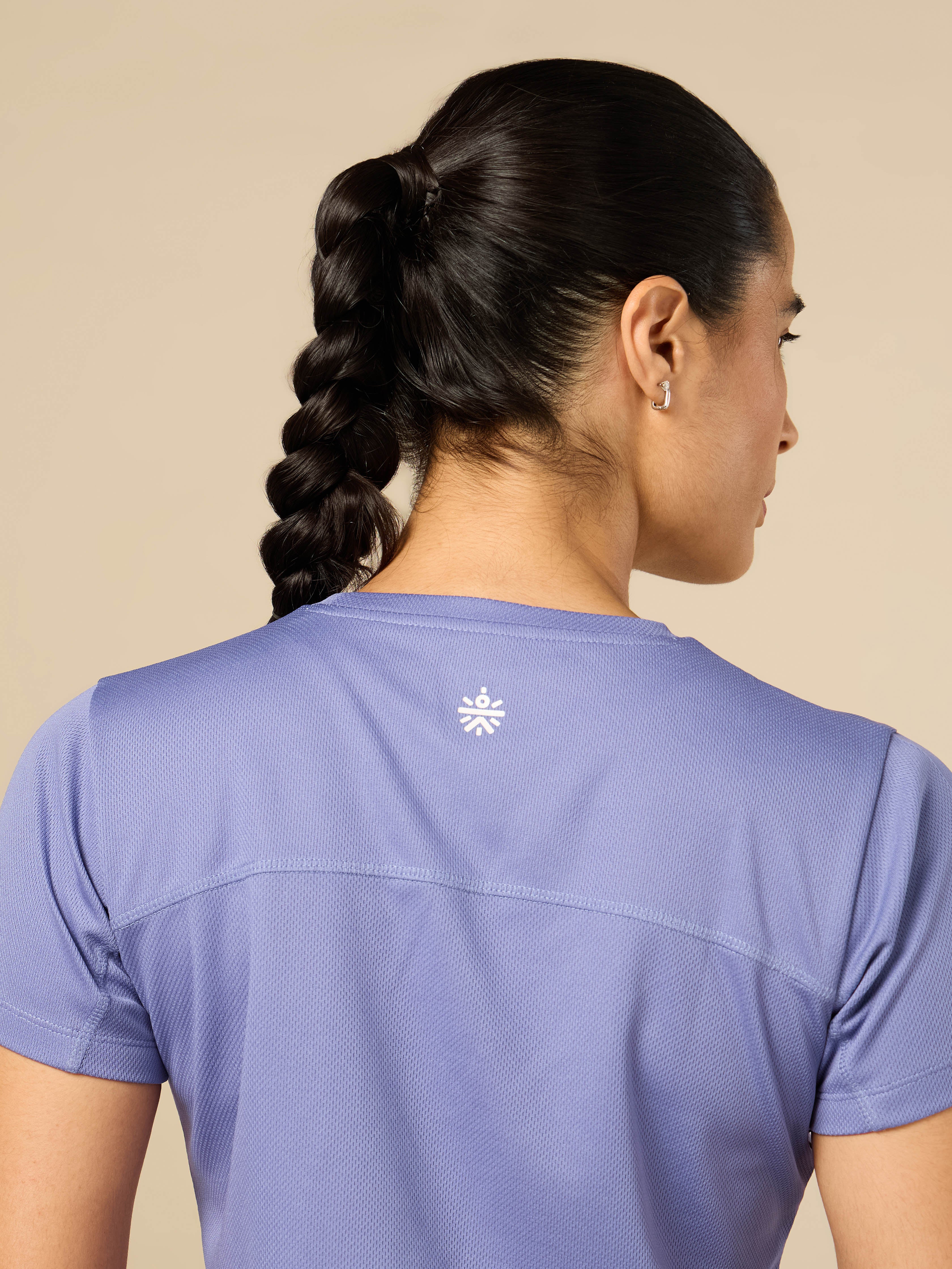 Women's HIIT Purple Performance T-shirt - Image 7