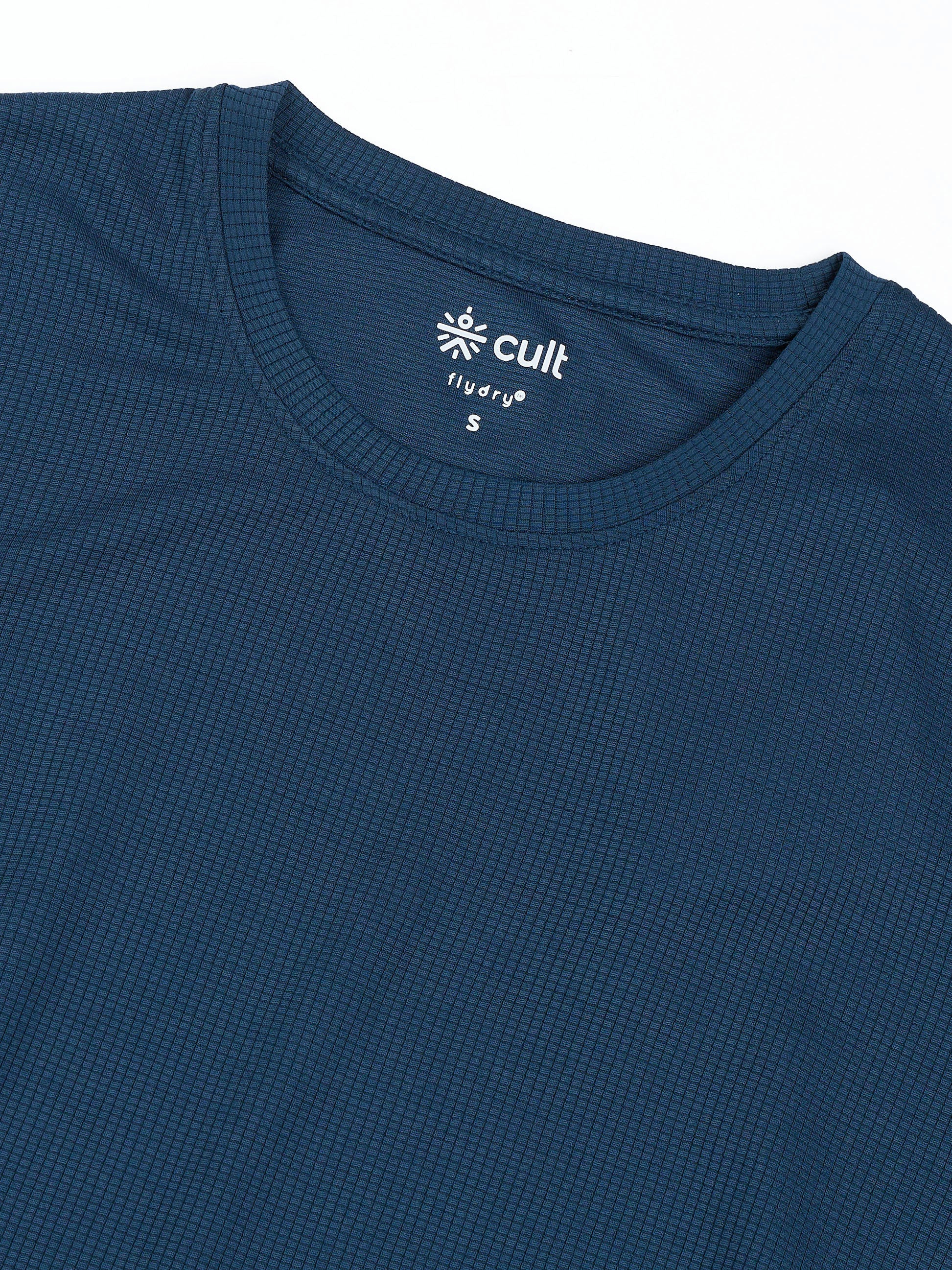 Women's Navy Running Longline T-shirt - Image 10