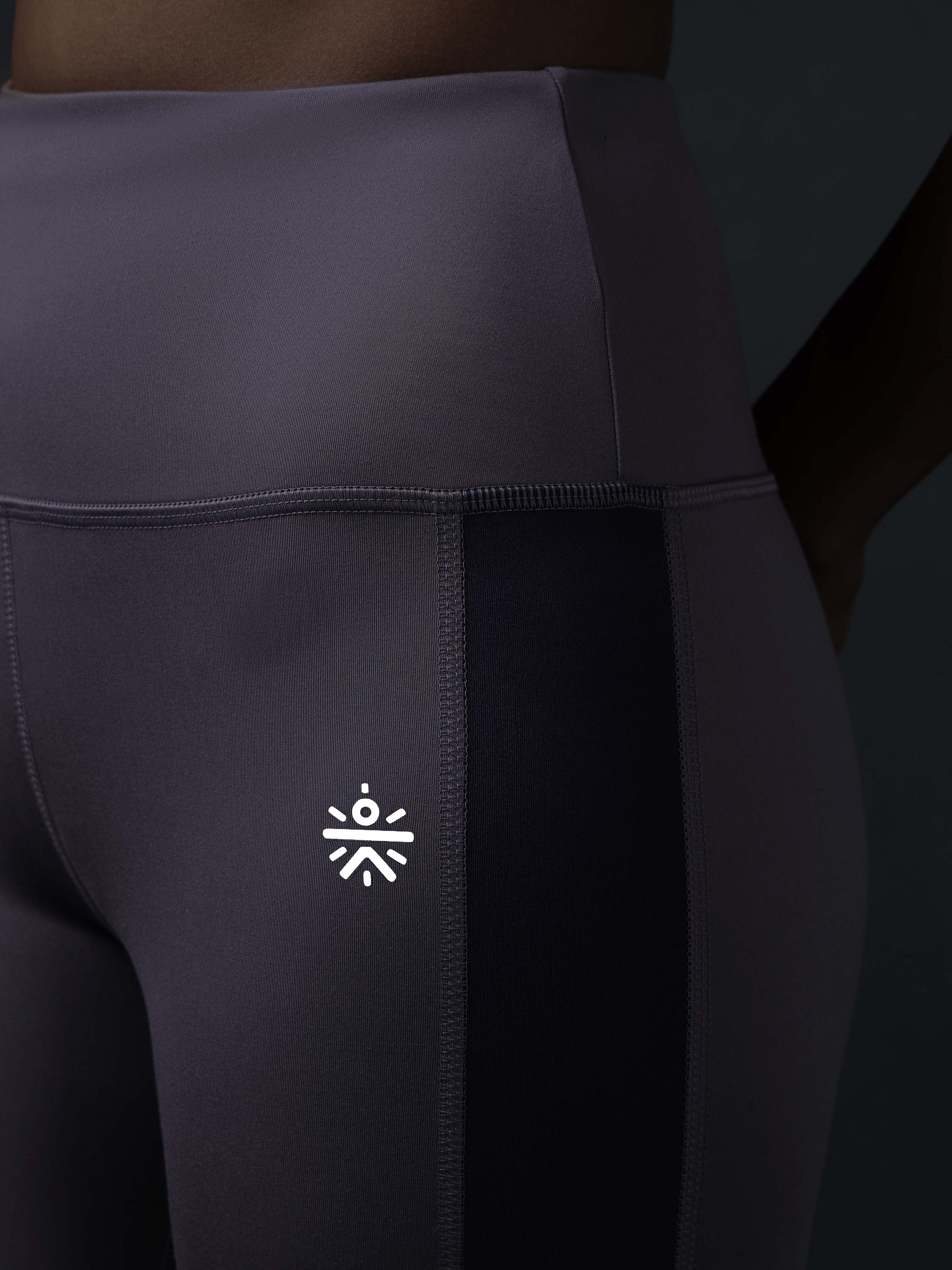 Women's Lavender Run Elevate Tights - Image 9