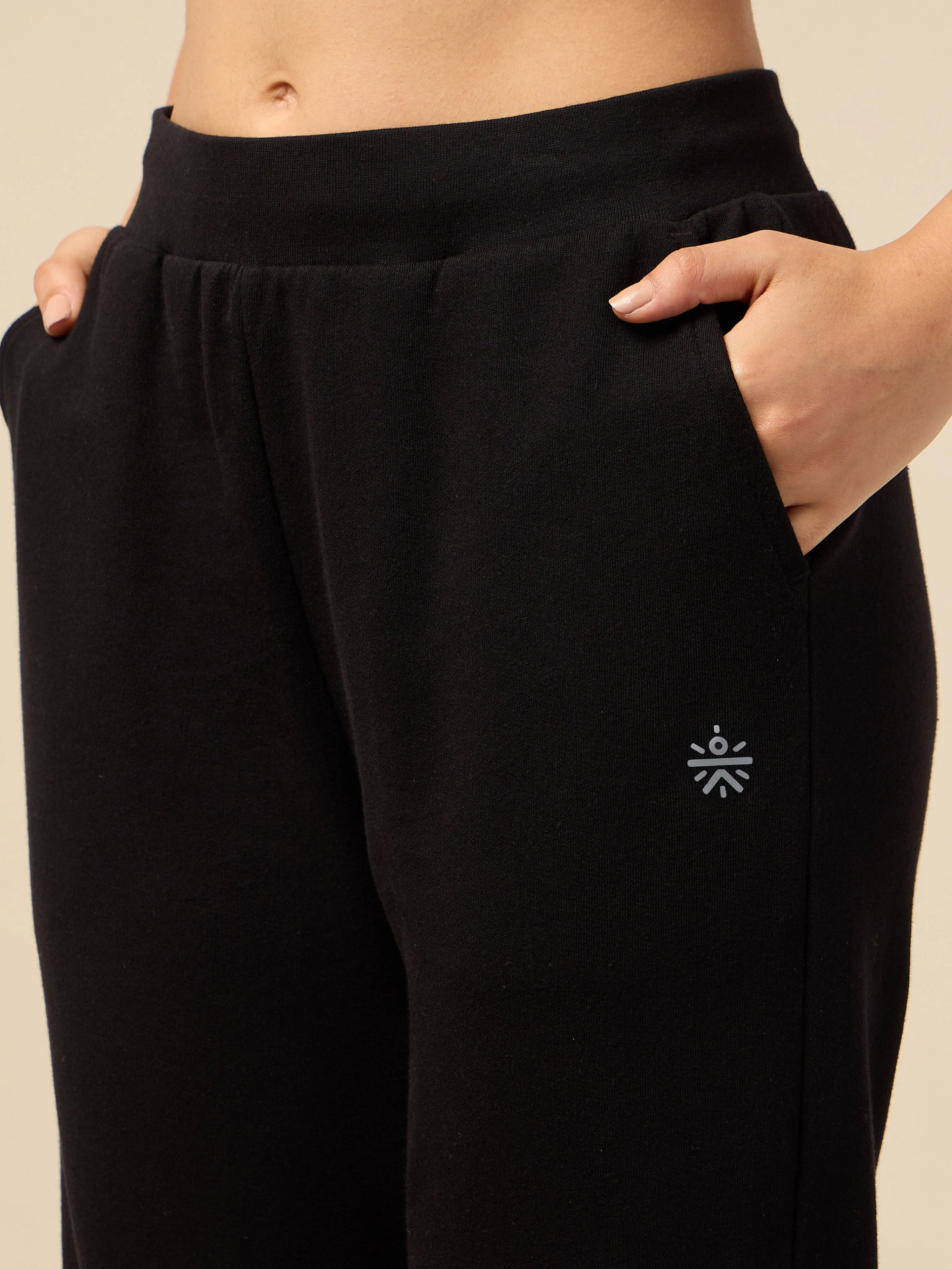 Women's Lifestyle Cotton Black Co-ord Set - Image 9