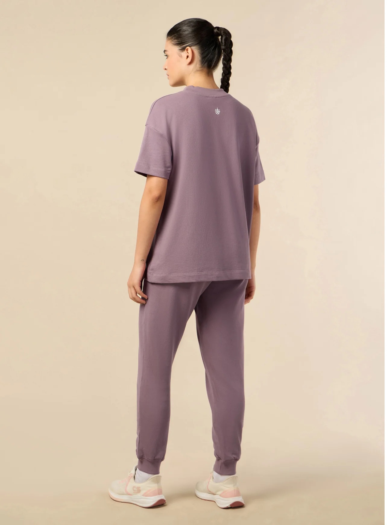 Women's Lifestyle Cotton Lavender Co-ord Set - Image 6