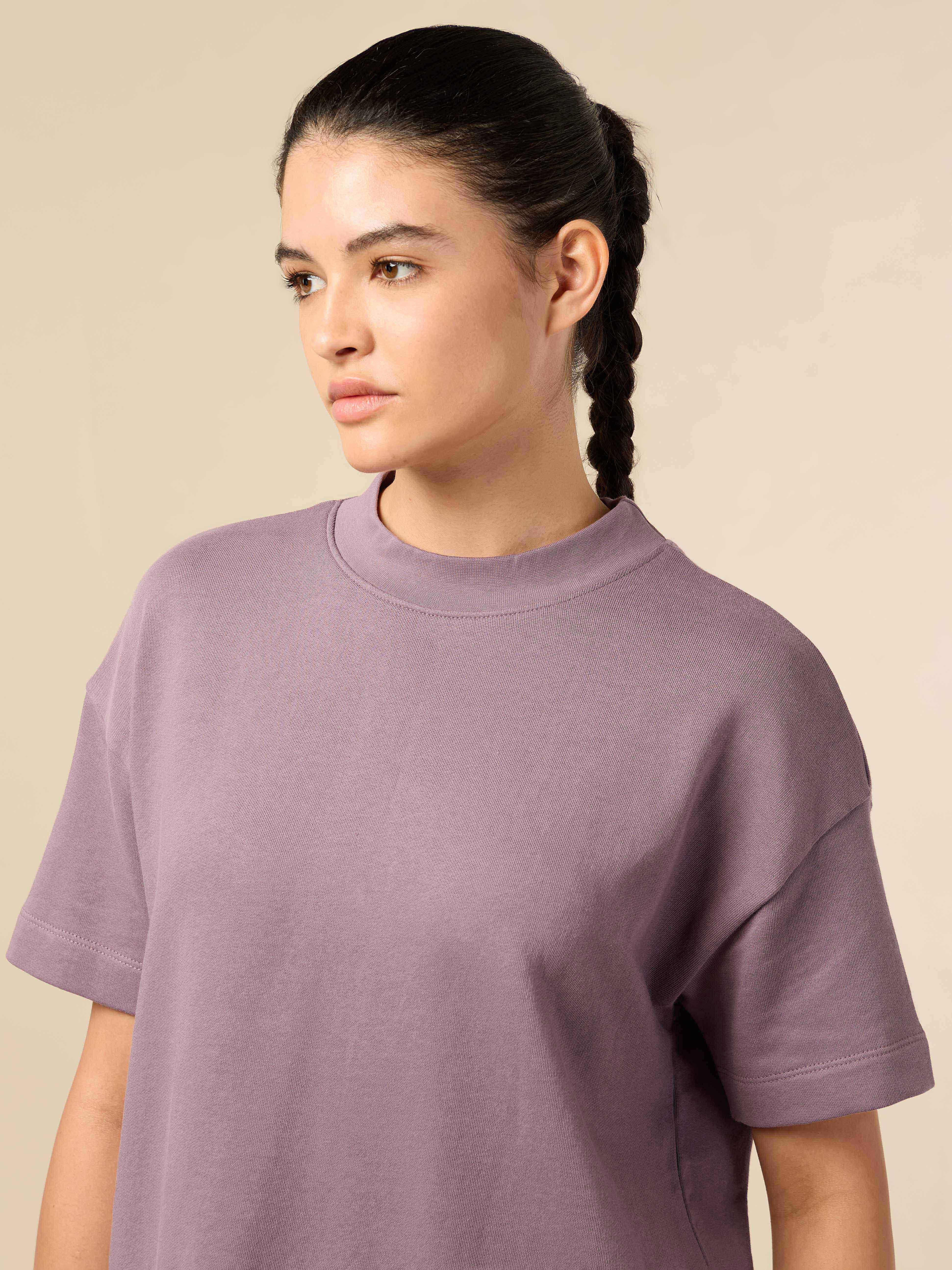 Women's Lifestyle Cotton Lavender Co-ord Set - Image 7