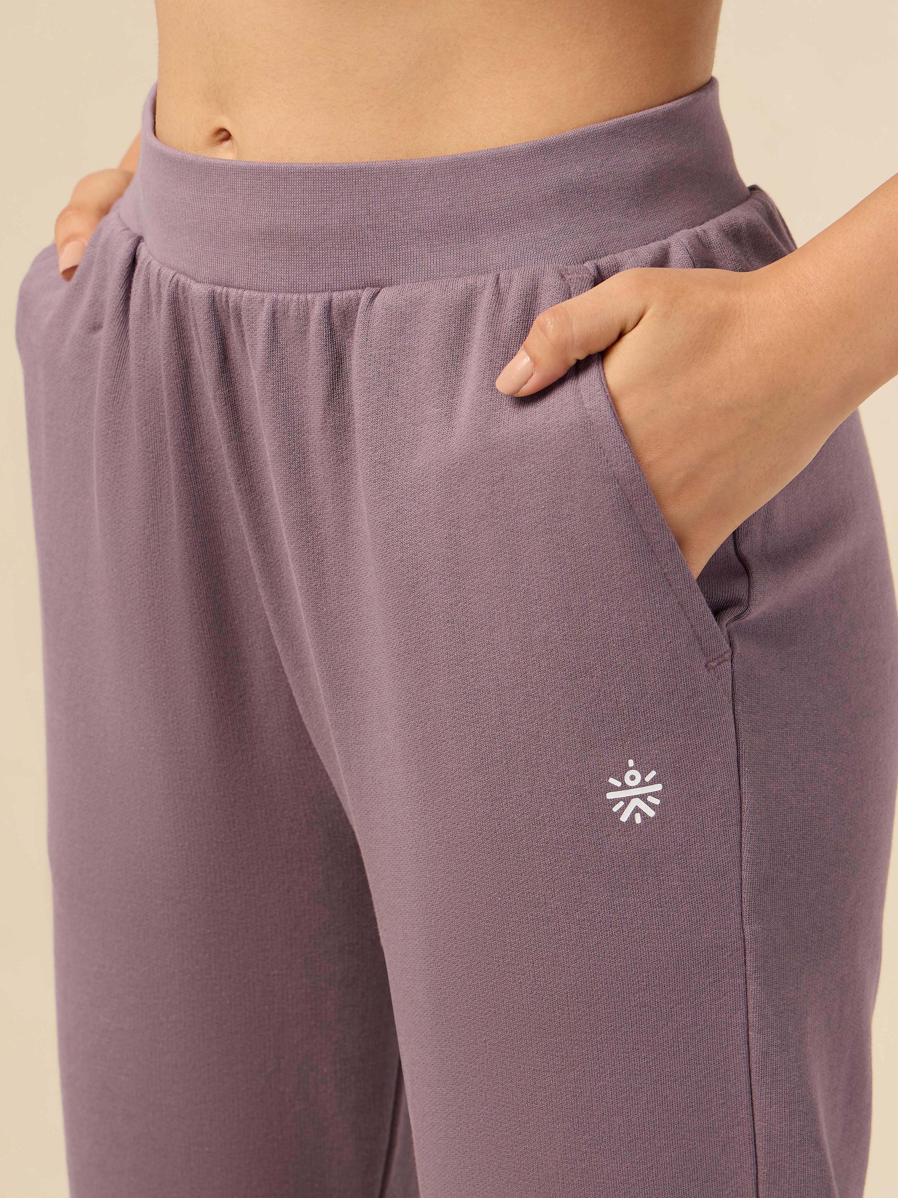 Women's Lifestyle Cotton Lavender Co-ord Set - Image 9